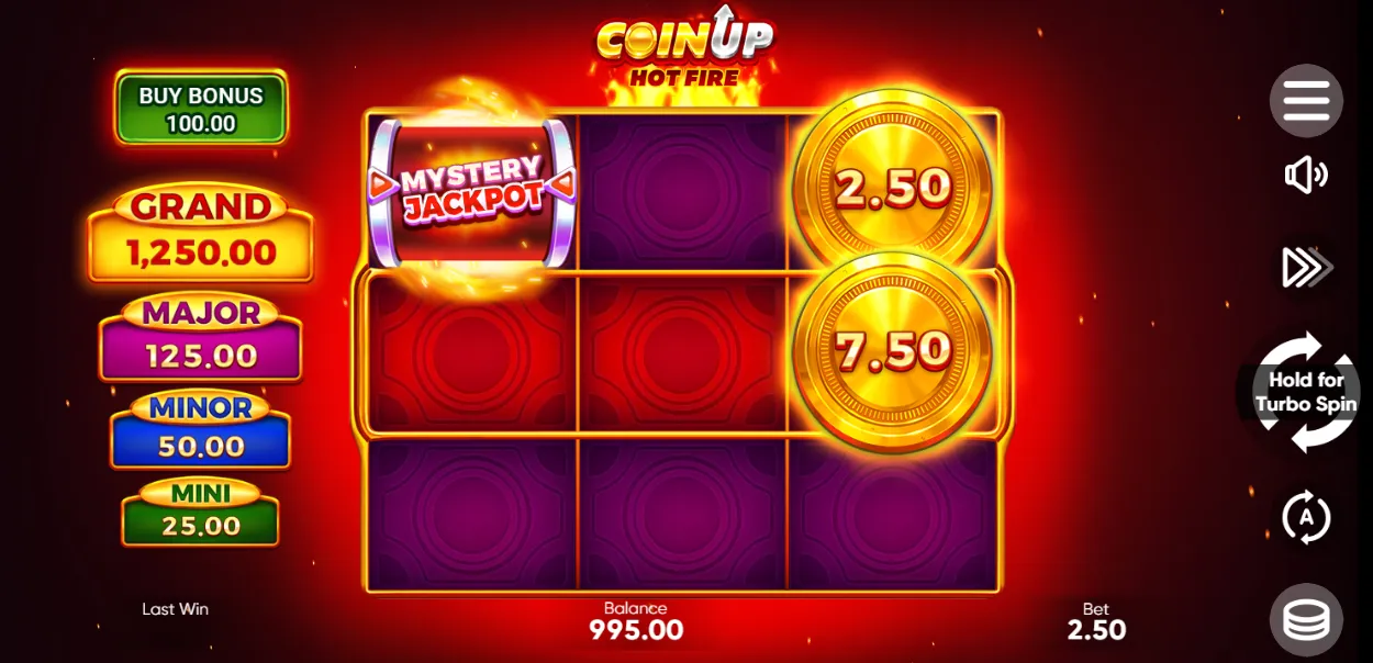 Coin Up: Hot Fire Slot